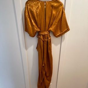 Joie Tau Copper Jumpsuit, Size M